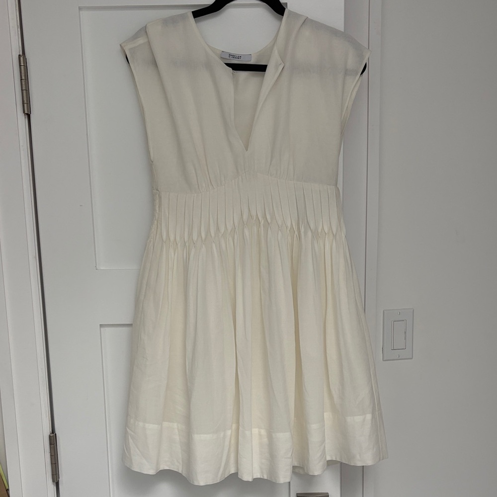Derek Lam Cream Casual Dress